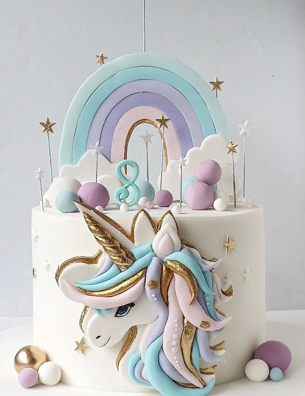 CUSTOMIXED FONDANT FIGURINE (Courtesy of Nina's Kitchen/ Cake topper by Us)