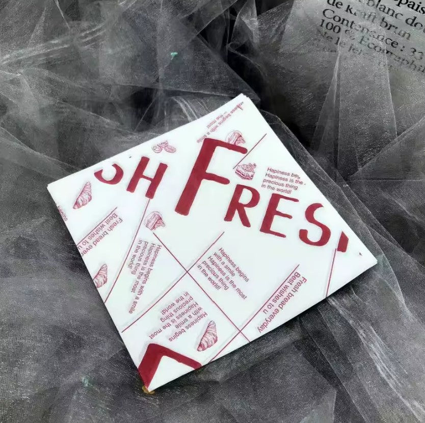 MINI GREASE-PROOF PAPER/ WAX PAPER 7"X7" INCHES