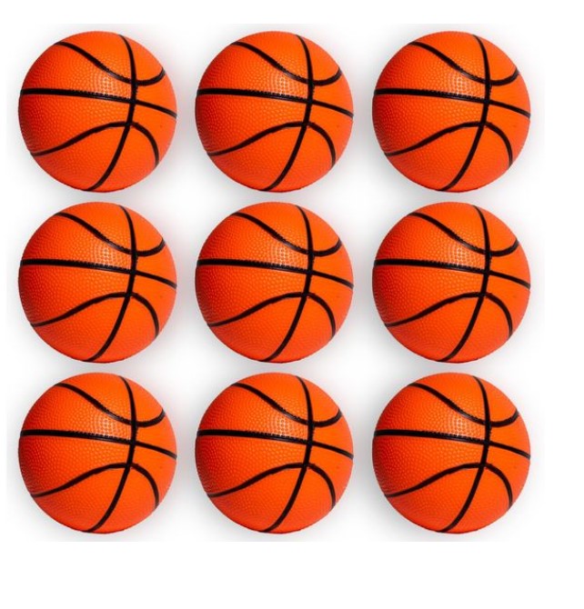 MINI BASKET BALL CAKE TOPPER