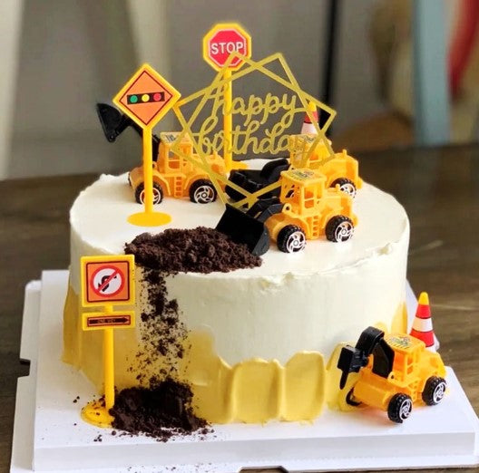 EXCAVATOR MINI CAKE TOPPER
