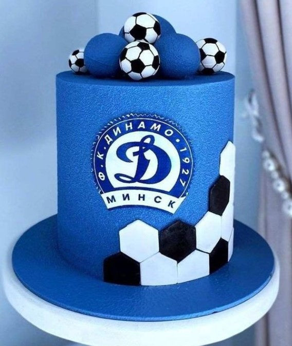 MINI FOOTBALL CAKE TOPPER