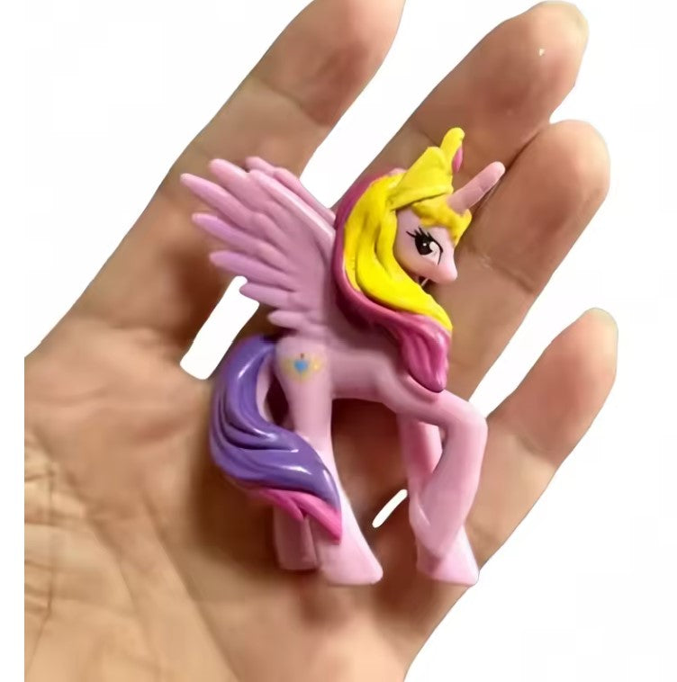 SET OF 12 LITTLE PONY CAKE TOPPER