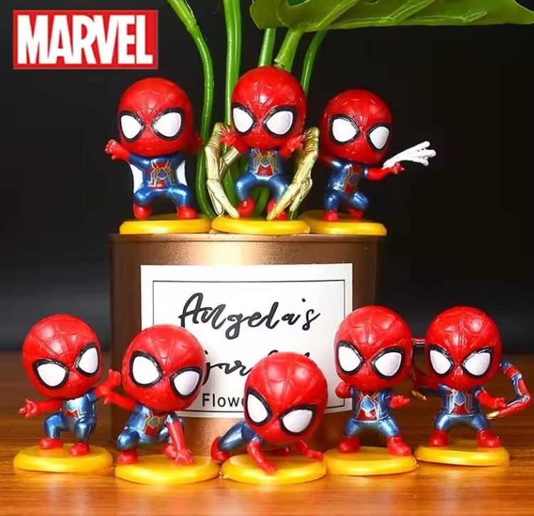 MNI 8PCS MARVEL SPIDERMAN