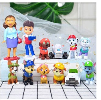12PCS PAW PATROL CAKE TOPPER