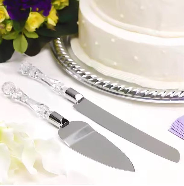 CAKE KNIFE & SERVER SET