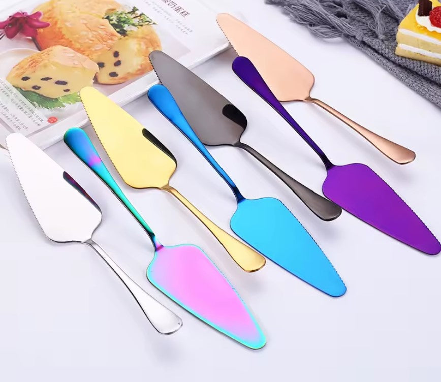 STAINLESS STEEL CAKE SERVER
