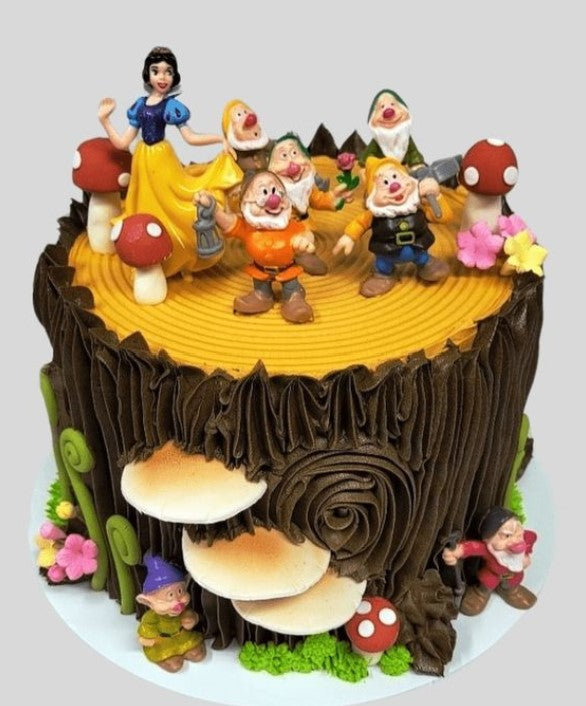 SNOW WHITE CAKE TOPPER