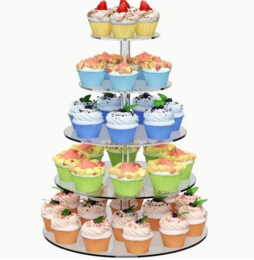 4 TIER CUPCAKE STAND