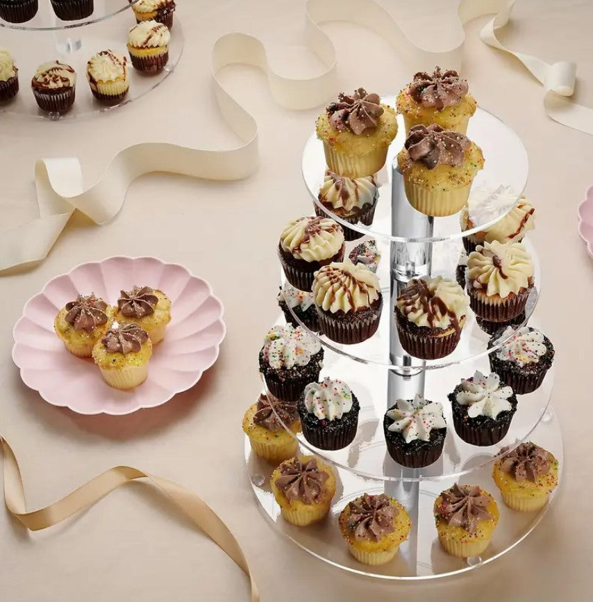 4 TIER CUPCAKE STAND