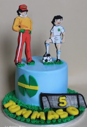 ANIME FOOTBALL CAKE TOPPERS