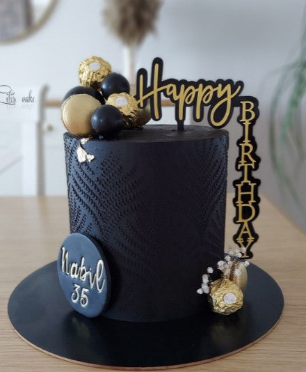 Double Layer Waterfall/ Floating / Vertical Birthday Cake Topper