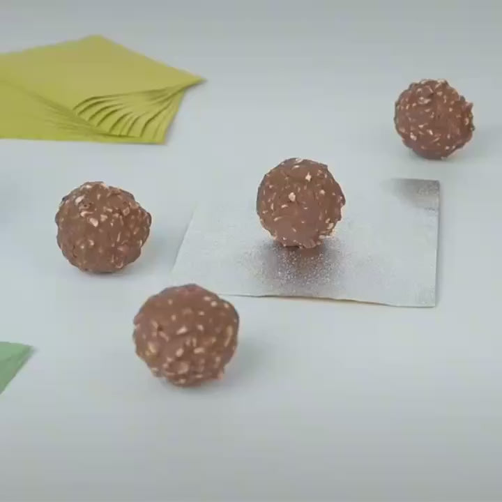 CHOCOLATE FOIL 3.2x3.2"inches/ 8x8cm -100pcs